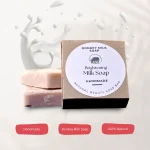 Cold Processed Donkey Milk Soap - Brightening Milk Soap 85 Gram