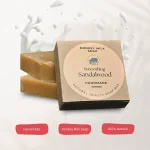 Cold Processed Donkey Milk Soap- Soothing Sandalwood Soap 85 Gram