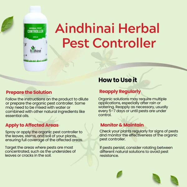 Aindhinai Herbal Pest Controller - alternative to chemical pesticides - Image 4