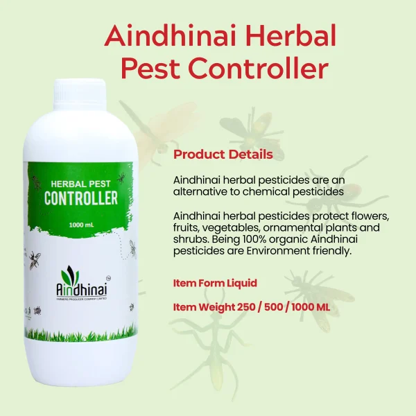 Aindhinai Herbal Pest Controller - alternative to chemical pesticides - Image 5