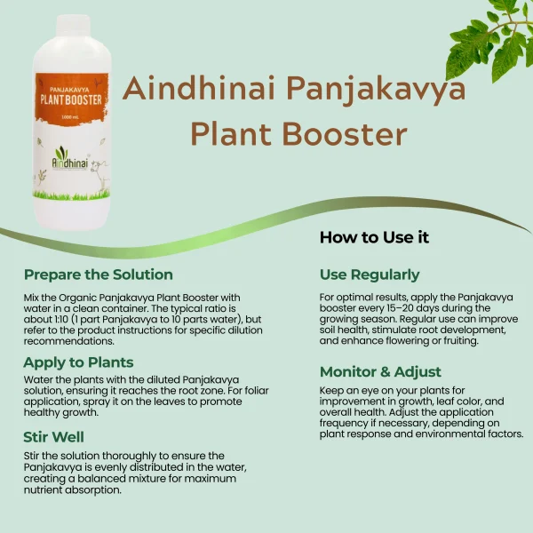 Aindhinai Panjakavya Plant Booster - Image 3