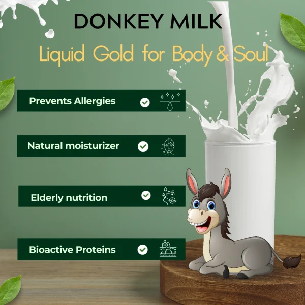 Donkey Milk - 100% Natural Milk