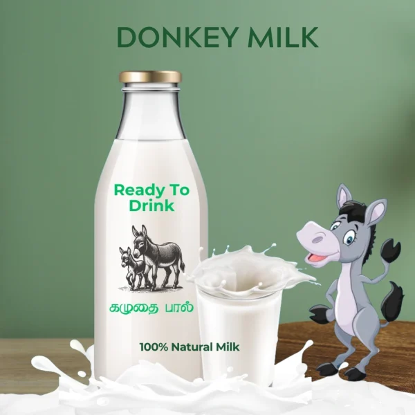 Donkey Milk - 100% Natural Milk - Image 2