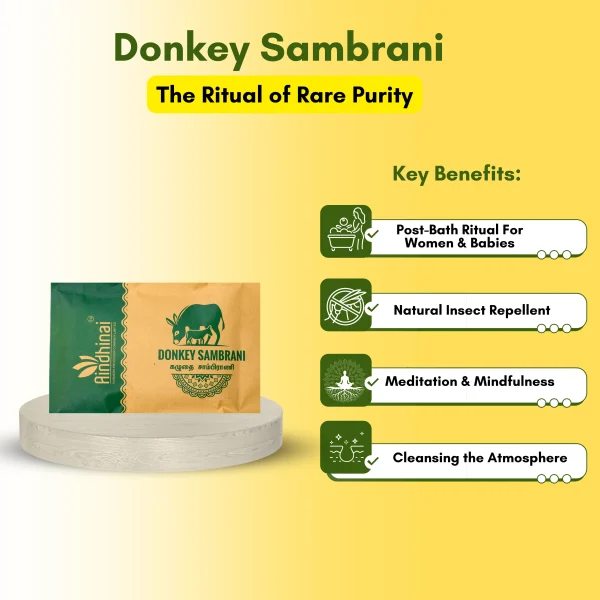Aromatic Donkey Sambrani - Image 2