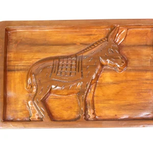 Lucky Donkey Frames – Teakwood