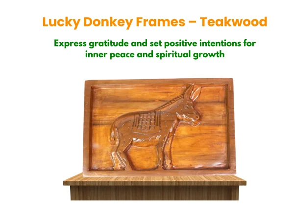 Lucky Donkey Frames – Teakwood - Image 2