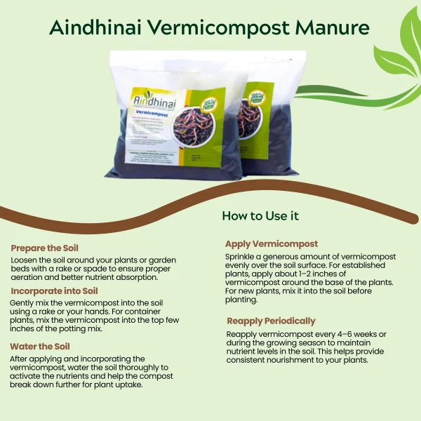 Aindhinai Vermicompost Manure