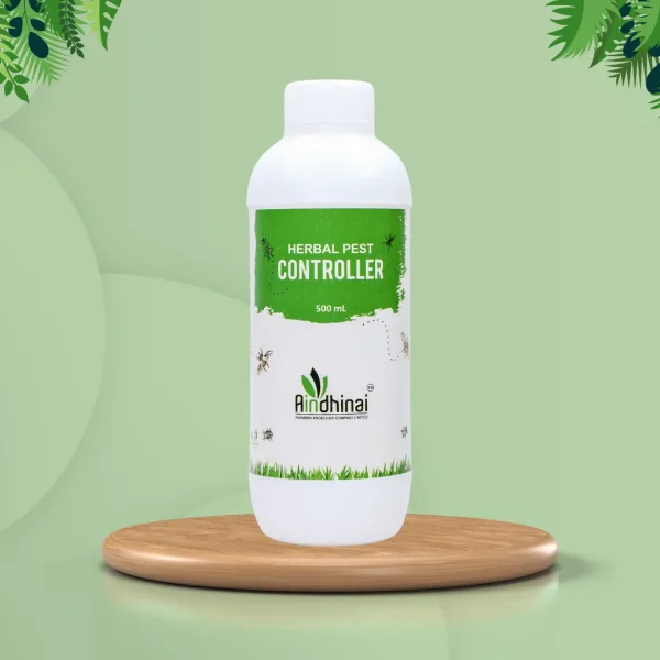 Aindhinai Herbal Pest Controller - alternative to chemical pesticides